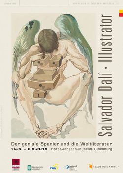 Ausstellungsplakat von 2015 © (Salvador Dalí) VG Bild-Kunst Bonn, 2015