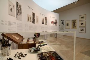 Ausstellungsansicht von "Horst Janssen – Neu entdeckt", Foto: Andrey Gradetchliev