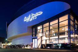 Das Horst-Janssen-Museum bei Nacht 2017. Foto: Christian Ahlers