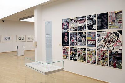 In der Ausstellung "Die Neunte Kunst" wurden Comics gezeigt. Foto: Markus Hibbeler