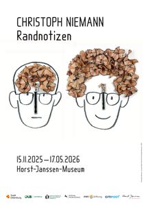 Ausstellungsplakat mit Motiv "Pencil" © Christoph Niemann, 2025